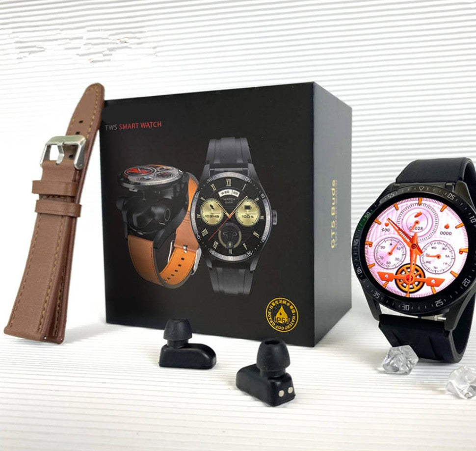 Premium Smartwatch + Wireless Earbuds Combo with Health Tracking & Sports Modes
