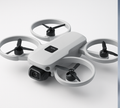 dual camera optical flow drone with LED propeller guards and remote control quadcopter